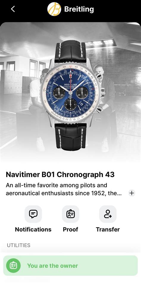 receipt for purchase of breitling|breitling nft warranty.